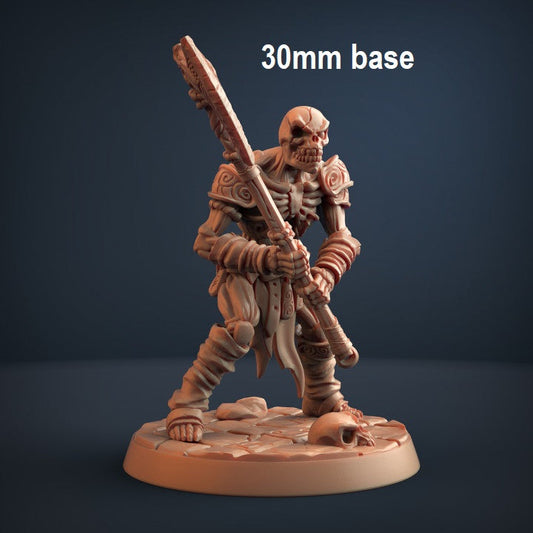 Skutagaard Draugr Skeleton Warrior: Base Sculpt C