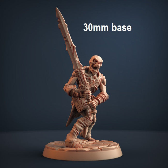 Skutagaard Draugr Skeleton Warrior: Base Sculpt D Hover Image