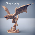 Xol'toa on Sky-Terror (Lizardfolk Warlord on Winged Dinosaur Cavalry Unit) -