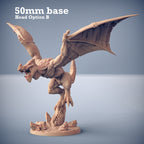 Xol'toa on Sky-Terror (Lizardfolk Warlord on Winged Dinosaur Cavalry Unit) -