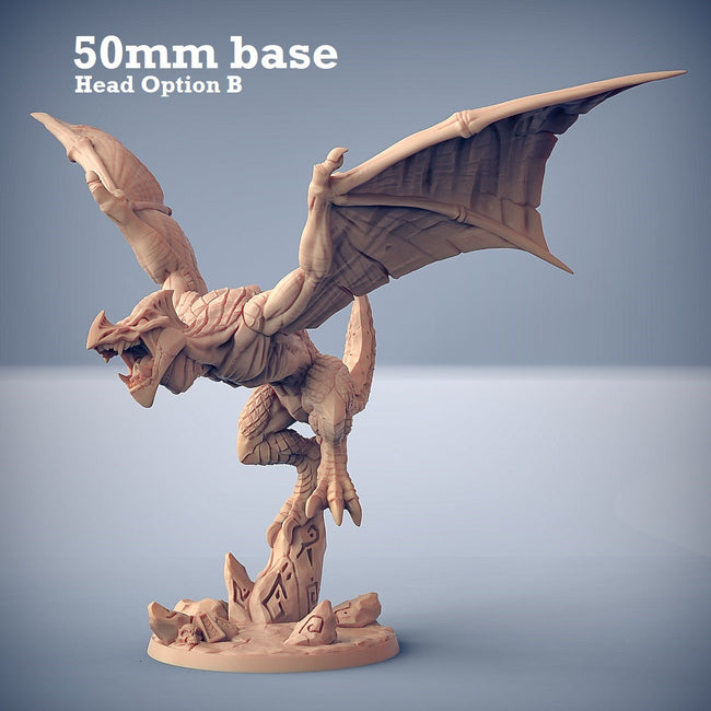 Xol'toa on Sky-Terror (Lizardfolk Warlord on Winged Dinosaur Cavalry Unit) Main Image