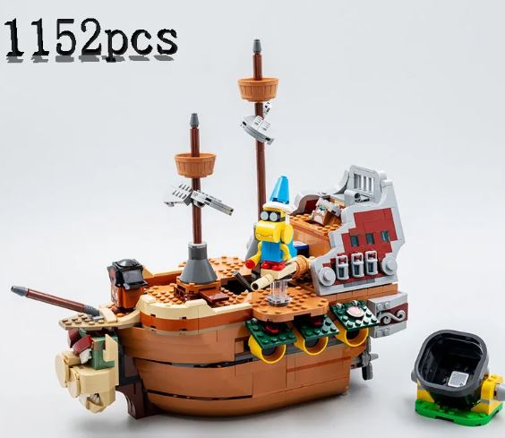 Super Mario Brothers 71391 Airship Building Main image