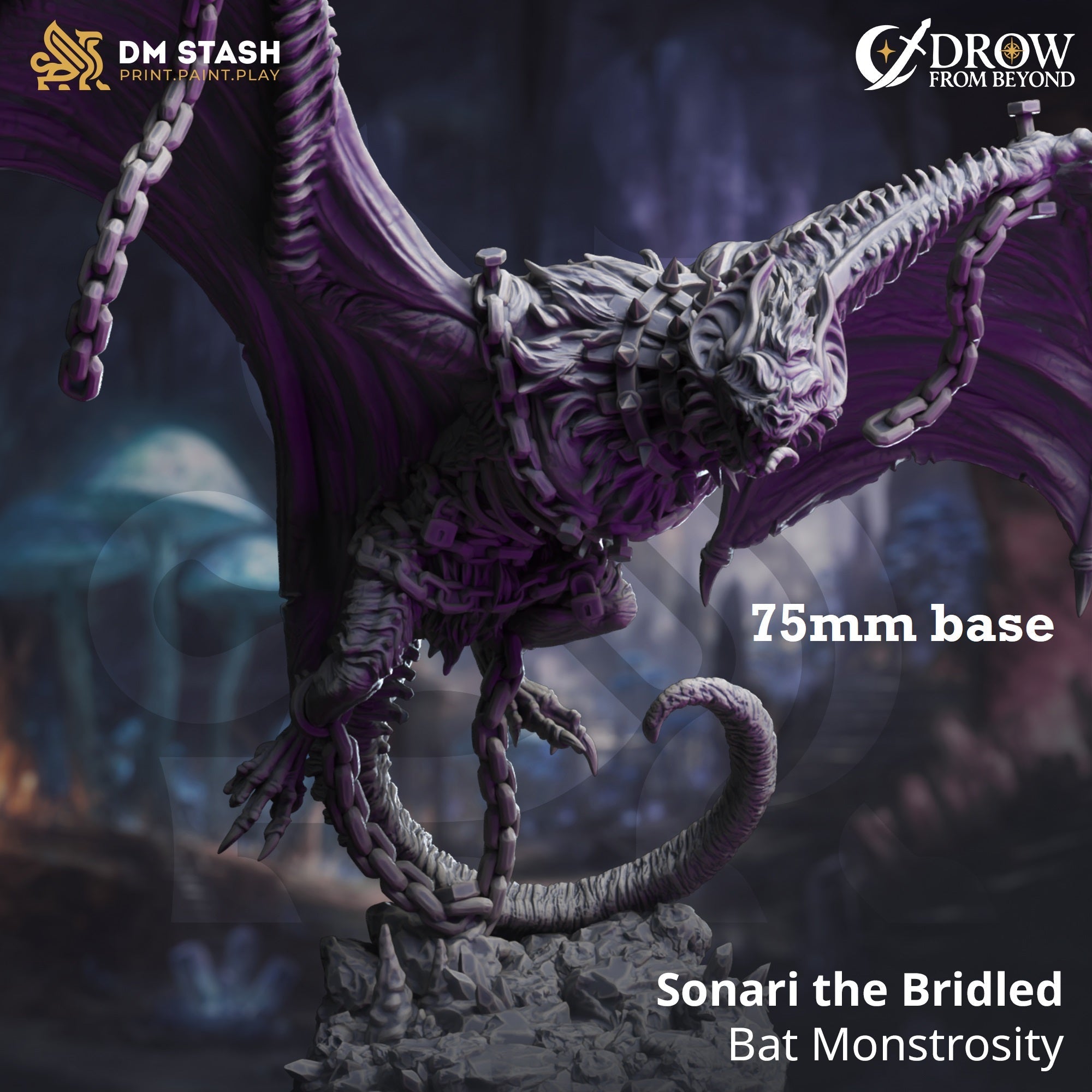 Sonari, the Bridled Bat Monstrosity - Collectors World Toys
