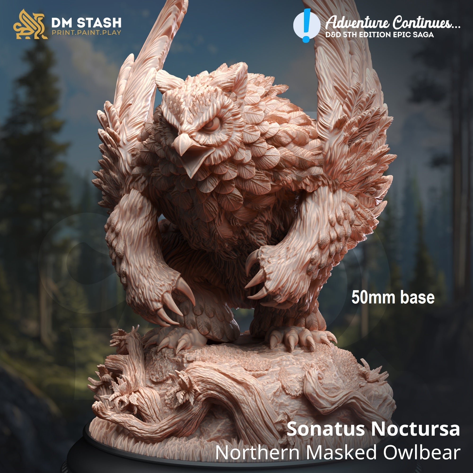 Sonatus Noctursa, Northern Masked Owlbear Main image