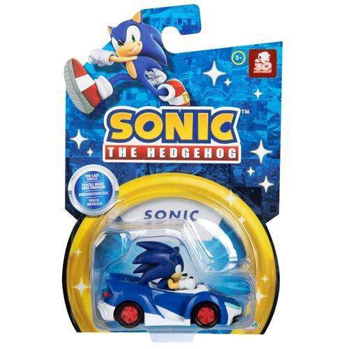 Sonic the Hedgehog 1/64 Scale Die-cast Vehicle - Select Figure(s) Sonic