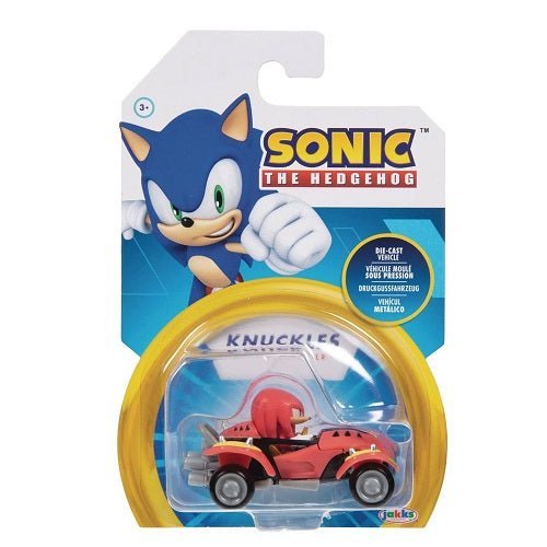Sonic the Hedgehog 1/64 Scale Die-cast Vehicle - Select Figure(s) Knuckles