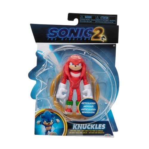 Sonic the Hedgehog 2 Movie 4-Inch Action Figure - Select Figure(s) Knuckles