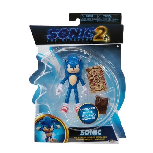 Sonic the Hedgehog 2 Movie 4-Inch Action Figure - Select Figure(s) - Collectors World Toys