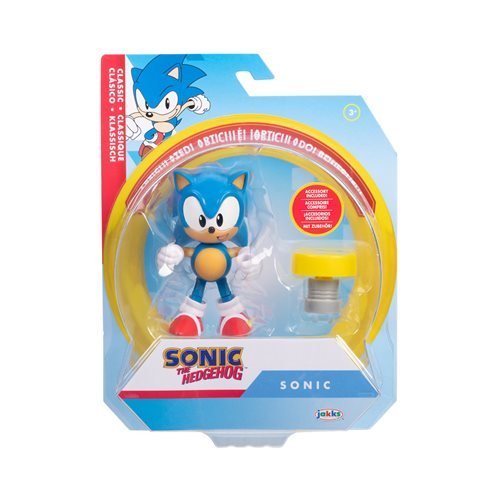 Sonic the Hedgehog 4" Action Figure - Select Figure(s) Sonic with Spring