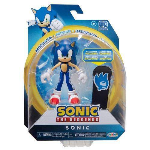 Sonic the Hedgehog 4" Action Figure - Select Figure(s) Sonic with board