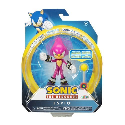 Sonic the Hedgehog 4" Action Figure - Select Figure(s) Espio with Checkpoint
