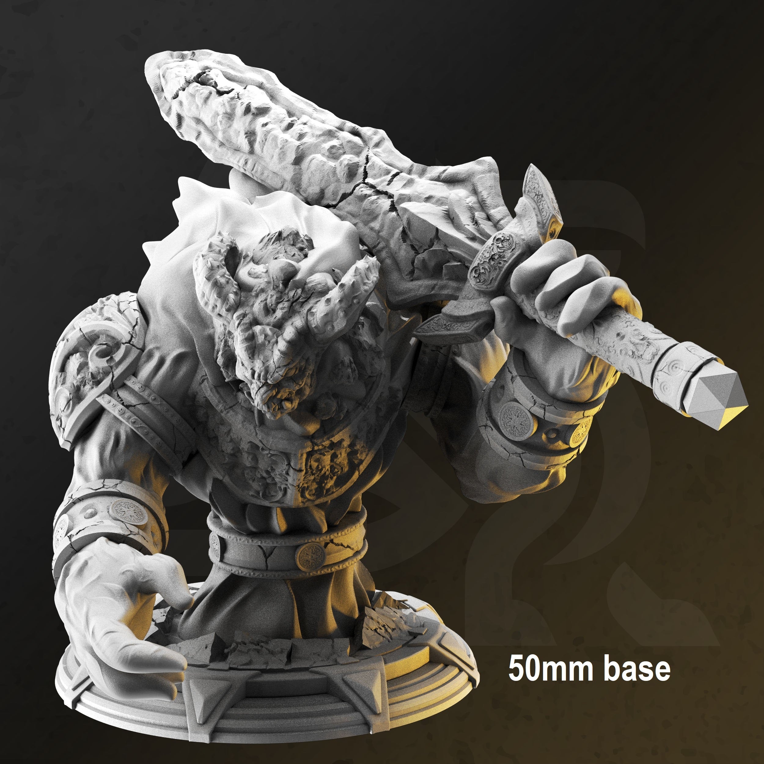 Sorngaar, the Cindering (Elemental Rock Guardian) Main image