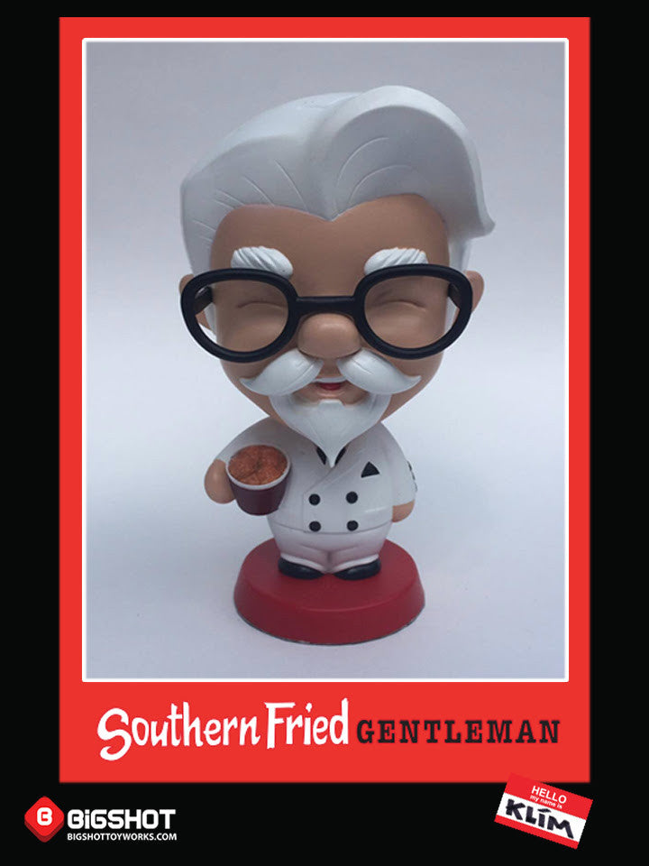 Southern Fried Gentleman 6.5 inch resin sculpture Main image