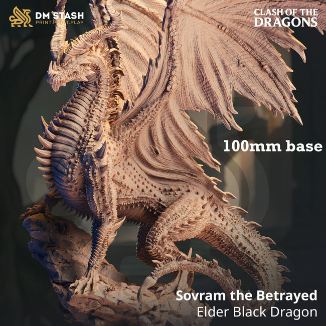 Sovram the Betrayed (Elder Black Dragon) Hover Image