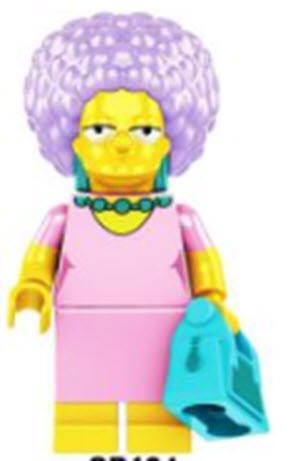 Patty Bouvier Custom Minifig - Collectors World Toys