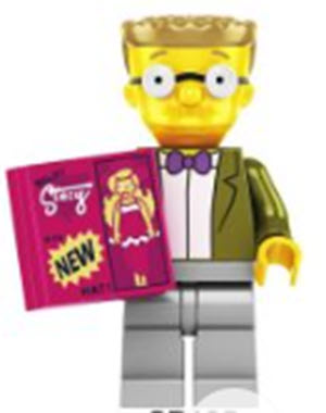 Waylon Smithers Custom Minifig - Collectors World Toys