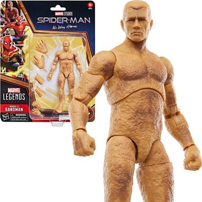 Spider-Man: No Way Home Marvel Legends 6-Inch Action Figure - Select Figure(s) Marvel's Sandman
