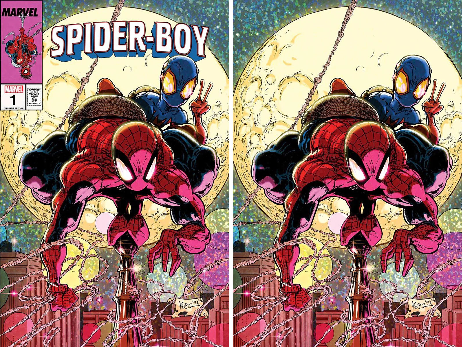 SPIDER-BOY #1 (KAARE ANDREWS EXCLUSIVE TRADE/VIRGIN VARIANT SET)(2023) Main image