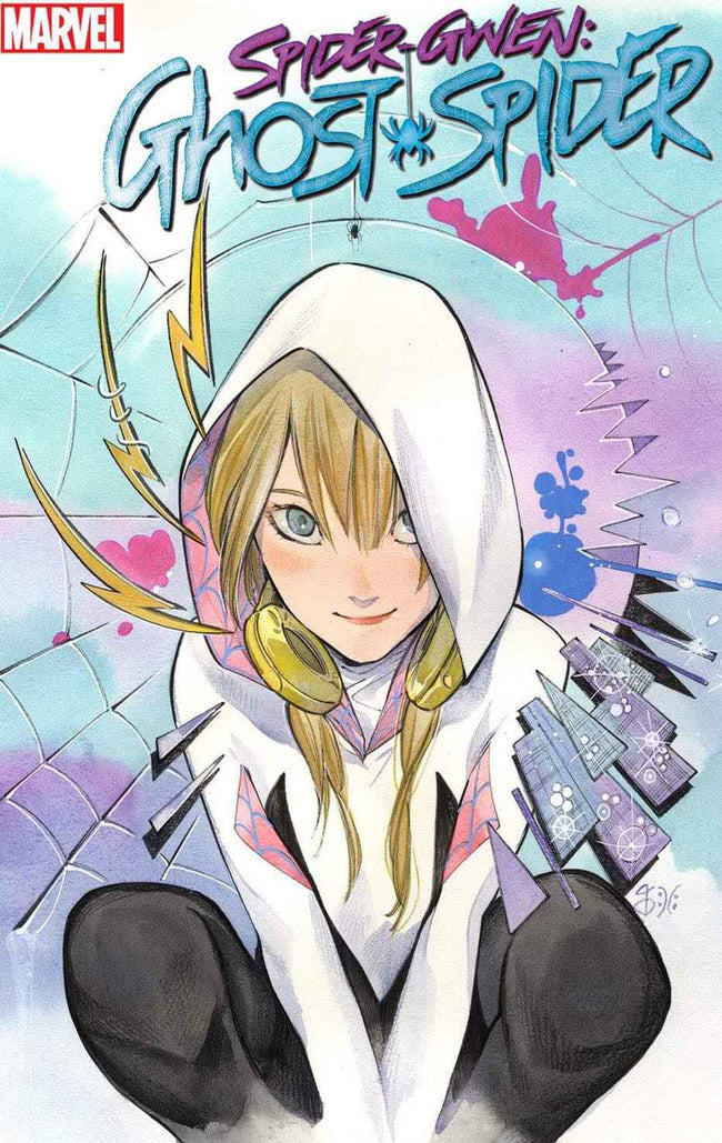 SPIDER-GWEN: GHOST SPIDER #1 (PEACH MOMOKO EXCLUSIVE TRADE/VIRGIN SET + FRISON & LOBOS VARIANTS) Main Image