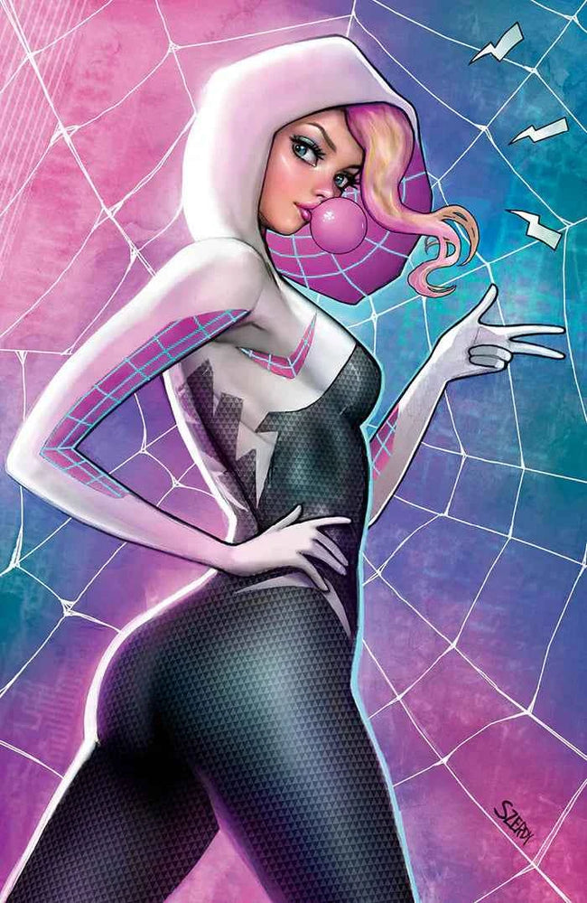 SPIDER-GWEN: GHOST SPIDER #1 (NATHAN SZERDY EXCLUSIVE VIRGIN VARIANT) COMIC BOOK Hover Image