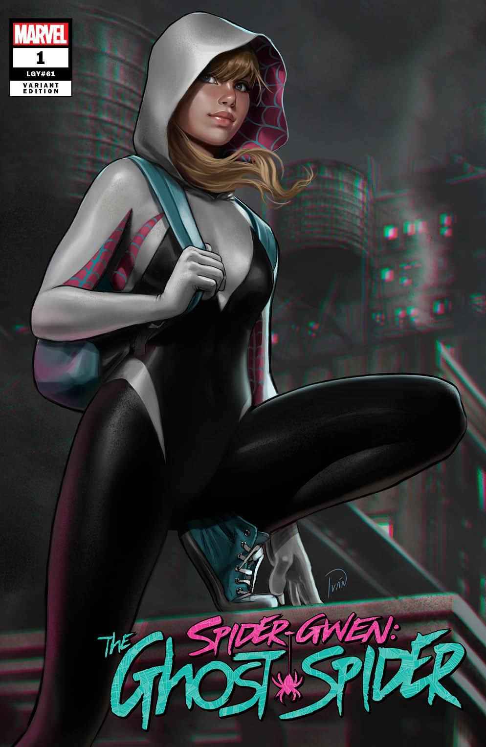 SPIDER-GWEN: GHOST SPIDER #1 (IVAN TALAVERA EXCLUSIVE VARIANT) COMIC BOOK Main image