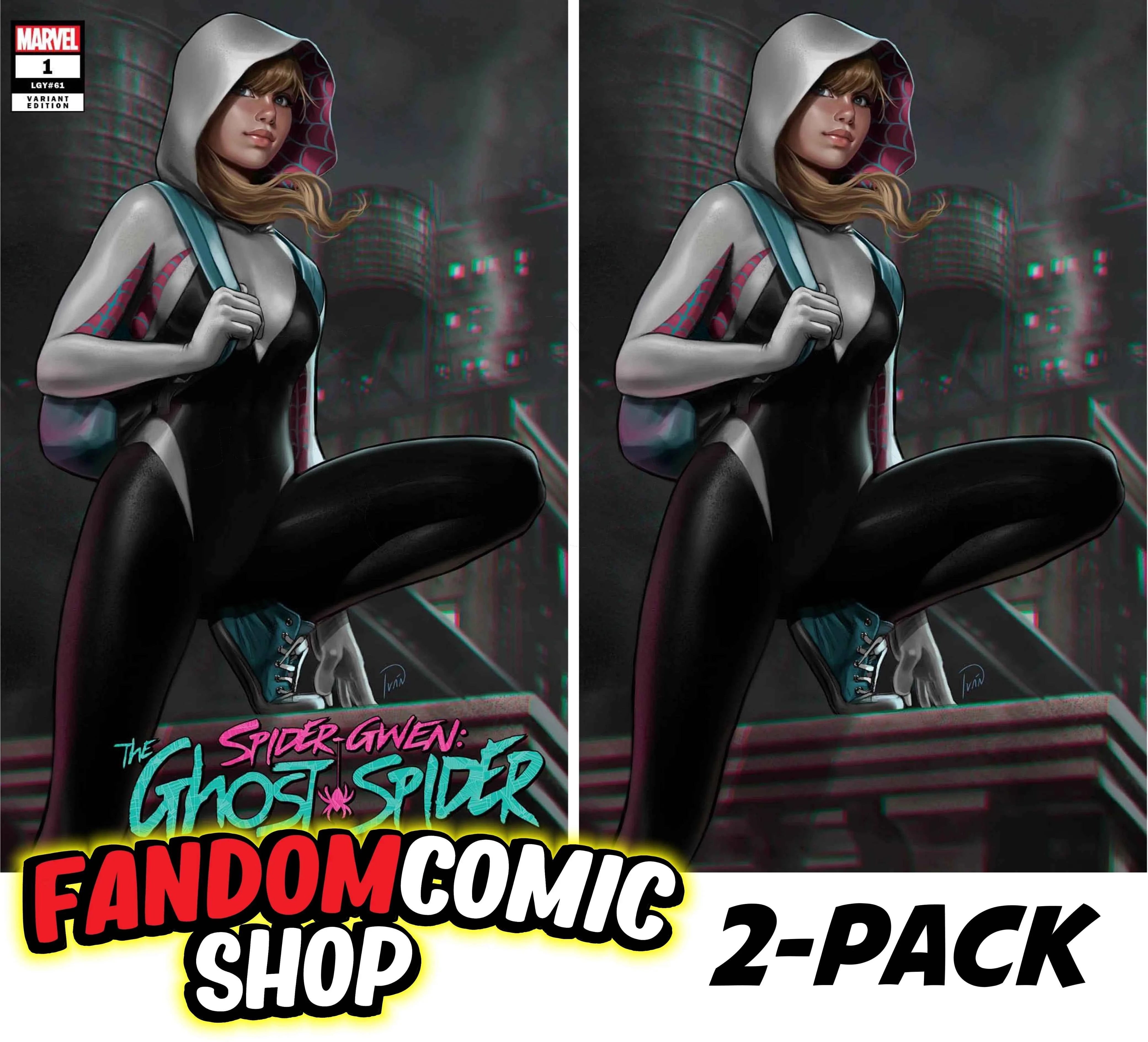 SPIDER-GWEN: GHOST SPIDER #1 (IVAN TALAVERA EXCLUSIVE TRADE/VIRGIN VARIANT SET) Main image