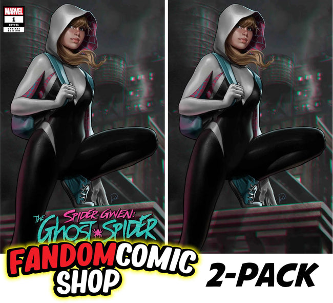 SPIDER-GWEN: GHOST SPIDER #1 (IVAN TALAVERA EXCLUSIVE TRADE/VIRGIN VARIANT SET) Hover Image