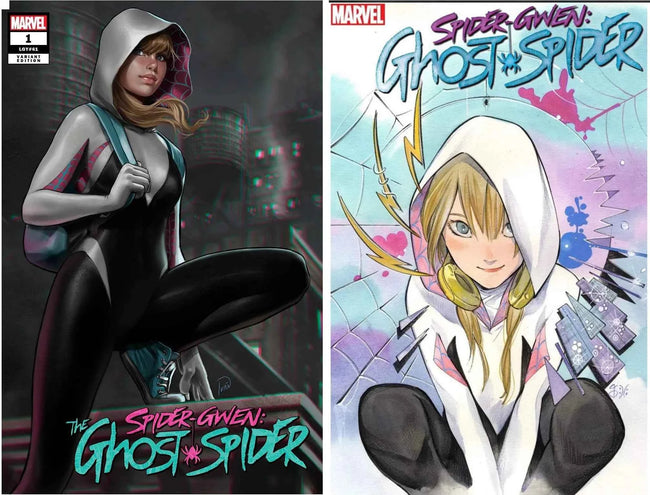 SPIDER-GWEN: GHOST SPIDER #1 (IVAN TALAVERA/PEACH MOMOKO EXCLUSIVE VARIANT SET) Hover Image