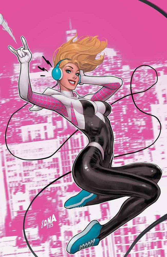 SPIDER-GWEN: SMASH #1 (DAVID NAKAYAMA EXCLUSIVE VIRGIN VARIANT)(2023) COMIC BOOK Hover Image