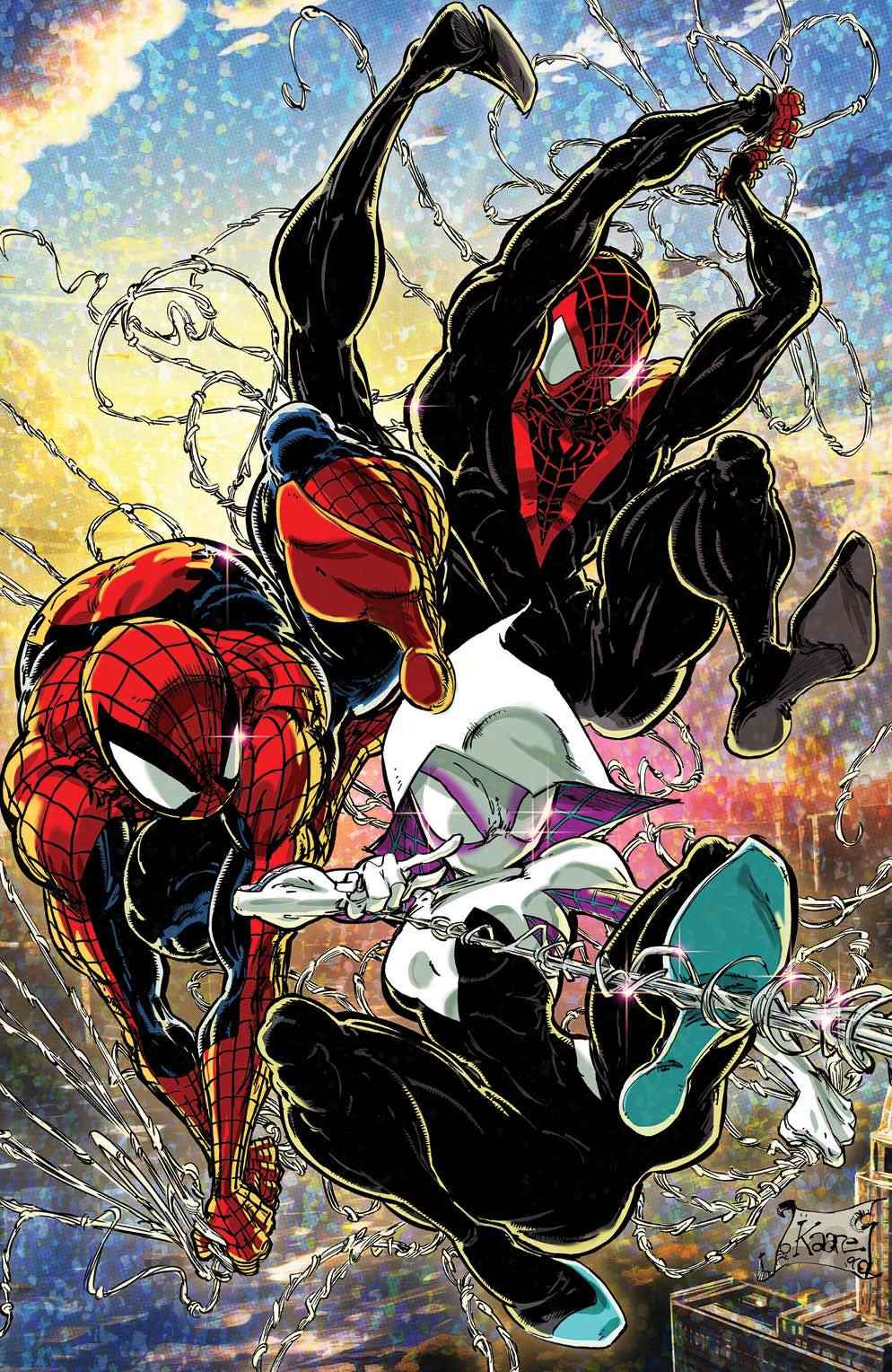 SPIDER-GWEN: SMASH #1 (KAARE ANDREWS EXCLUSIVE VIRGIN VARIANT)(2023) COMIC BOOK Main image