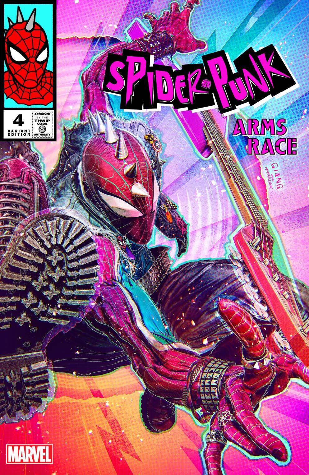 SPIDER-PUNK: ARMS RACE #4 (JOHN GIANG EXCLUSIVE VARIANT)(2024) COMIC BOOK Main image