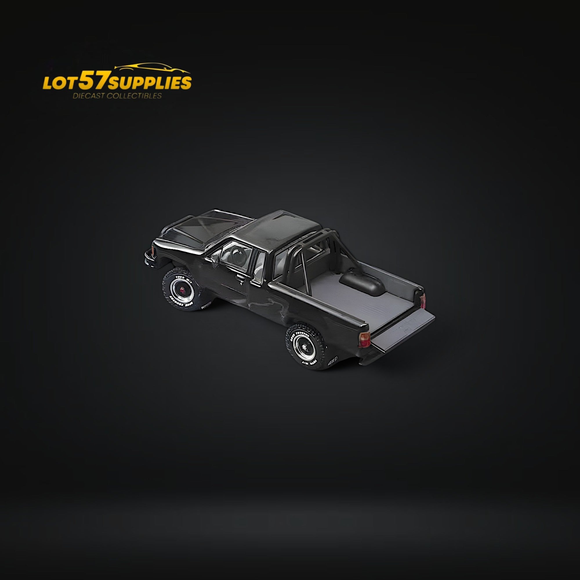 (Pre-Order) GCD Toyota Hilux SR5 in Black 1:64 KS-062-514 - Collectors World Toys