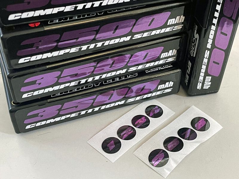 Shorty LiPo - 2S - 7.4 - 100C - 3500mAh - Choose a color