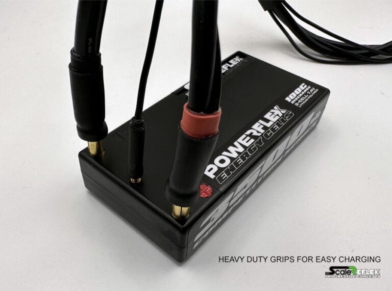 Jumper Cables - PRO 2S LiPo Charging Cable (XT60 to Bullets)