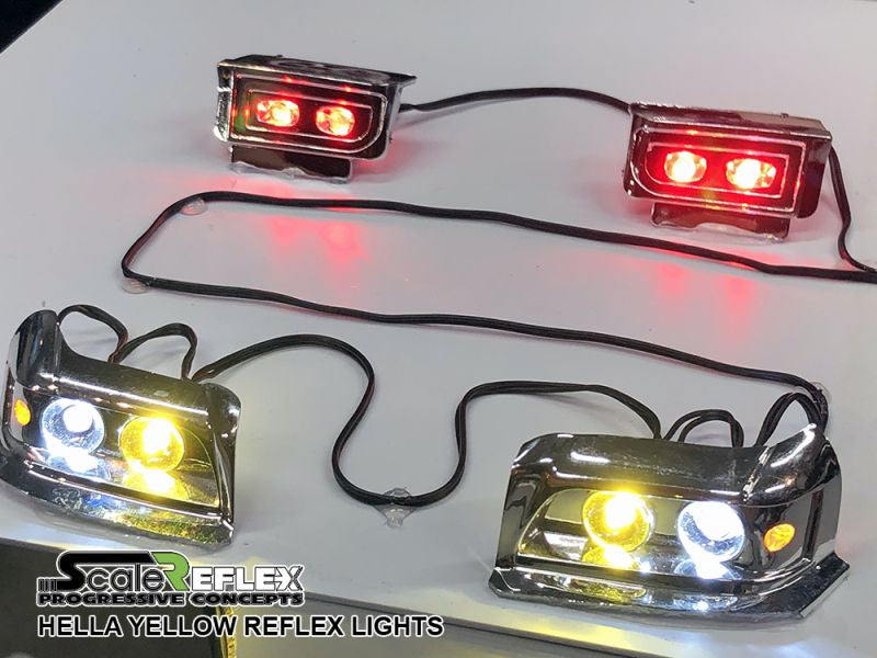 Lights HELLA Yellow (10 LED)