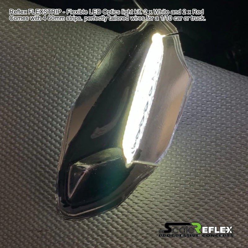 Flexstrip - Flexible LED Optics Light kit. 2 x White