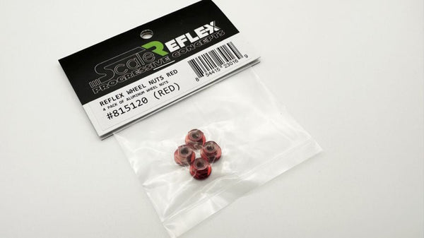 4mm Wheel Nuts - 4 Pack - Choose Color