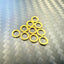 Brass Shims (3mm x 5mm x 0.5mm) 10 Pack