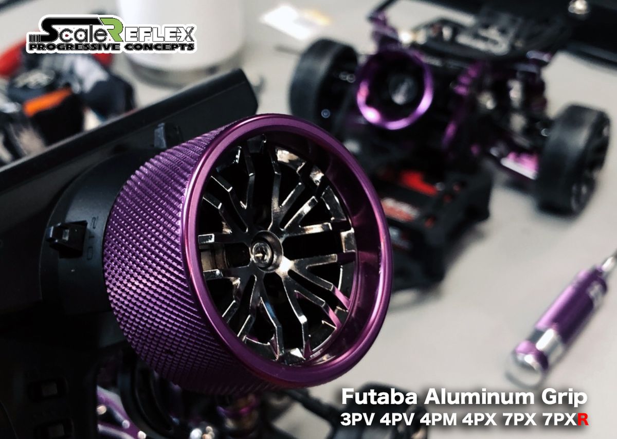 Wheel Grip - Replacement Compatible with Futaba and Sanwa - Choose color