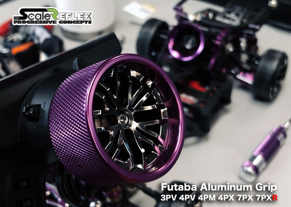 Wheel Grip - Replacement Compatible with Futaba and Sanwa - Choose color