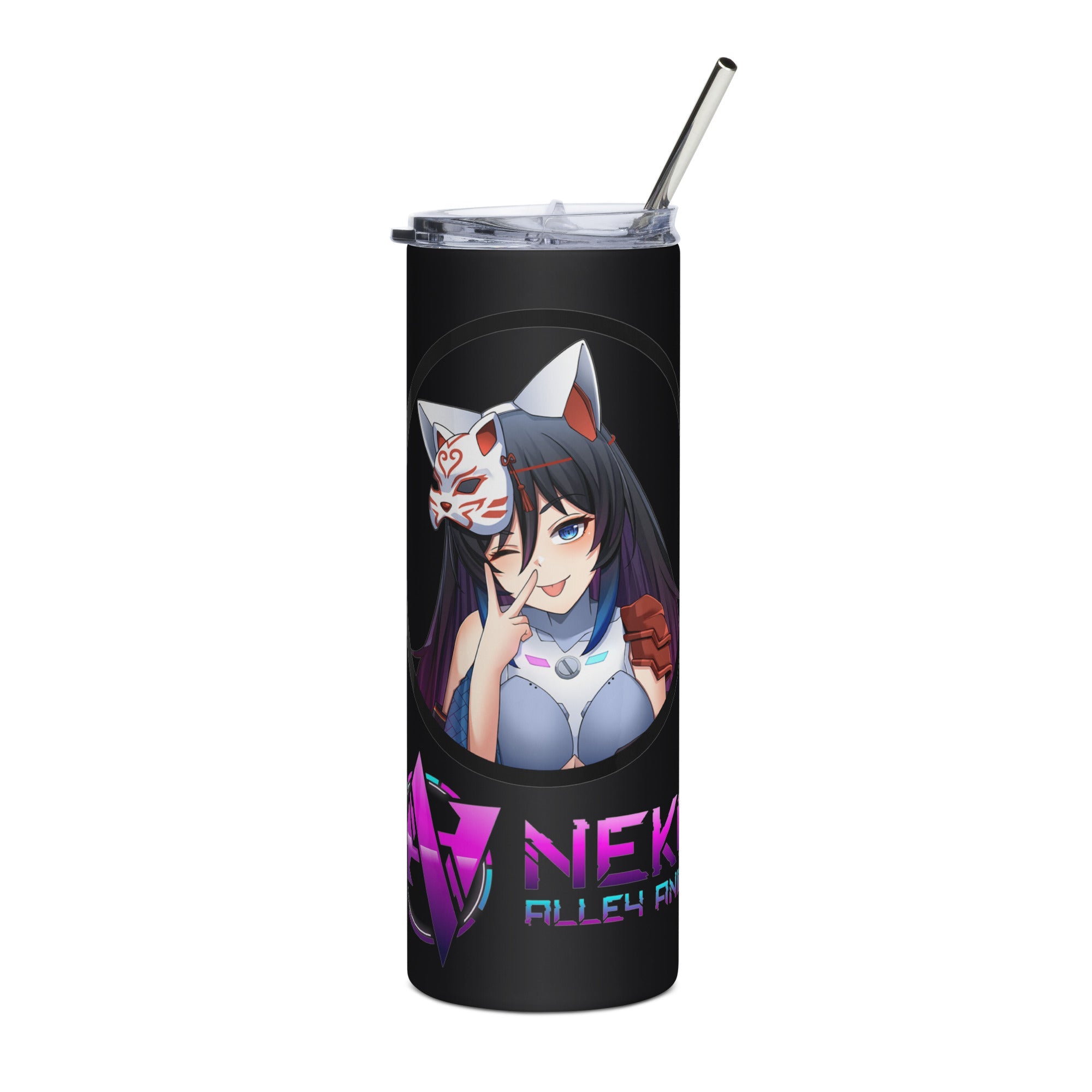 Neko Alley Anime Stainless steel tumbler Main image