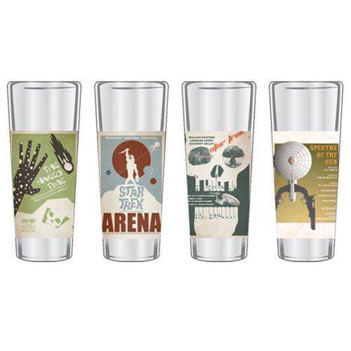 Star Trek The Original Series Fine Art Shot Glasses Set #5 Hover Image