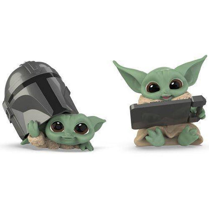 Star Wars - Baby Bounties - The Child - Select Figure(s) Helmet Peeking and Datapad Tablet