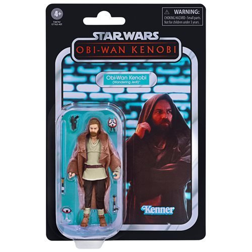Star Wars: Obi-Wan Kenobi - The Vintage Collection - 3.75-Inch Action Figure - Select Figure(s) Obi-Wan Kenobi (Wandering Jedi)