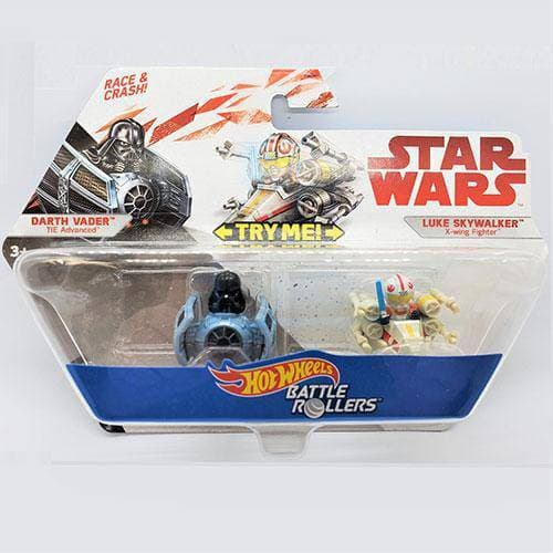 Star Wars Solo Hot Wheels Battle Rollers - Select Vehicle(s) Darth Vader & Luke Skywalker