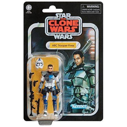 Star Wars: The Clone Wars - The Vintage Collection - 3.75-Inch Action Figure - Select Figure(s) Clone Trooper Fives
