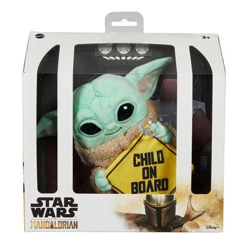 Star Wars The Mandalorian The Child On Board Plush Sign Main image