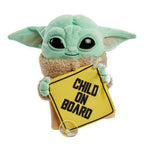 Star Wars The Mandalorian The Child On Board Plush Sign