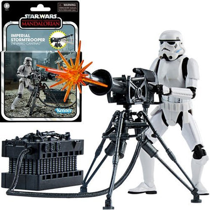 Star Wars The Vintage Collection Deluxe 3 3/4-Inch Action Figures - Exclusive - Select Figure(s) Imperial Stormtrooper and E-Web Cannons