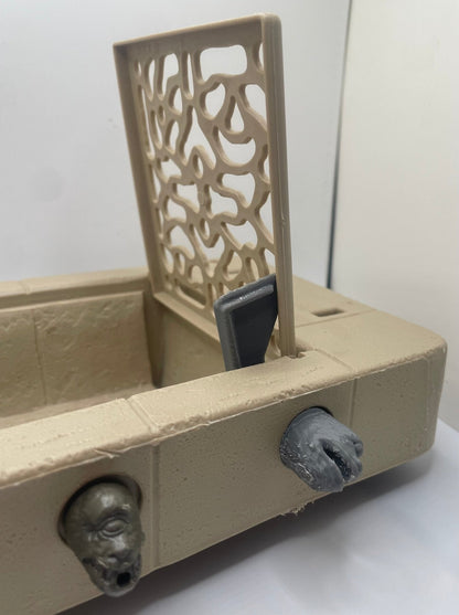 STAR WARS vintage 1983 JABBA THE HUTT Playset Gargoyle Hinges Repro Part Kenner